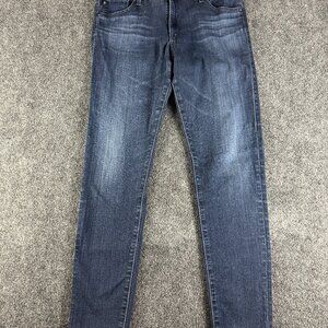 AG Adriano Goldschmied Jeans Womens 31 The Farrah Skinny Cotton Stretch Pockets